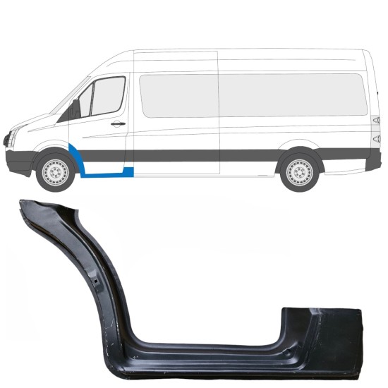Popravni panel praga sprednjih vrat za Volkswagen Crafter 2005-2017 / Leva 13449