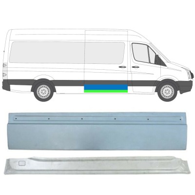 Popravni panel drsnih vrat za Volkswagen Crafter 2005-2017 / Desna / Komplet 13474
