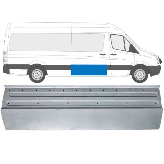Popravni panel drsnih vrat za Volkswagen Crafter 2005-2017 / Desna 14315