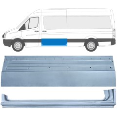 Popravni panel drsnih vrat in praga za Volkswagen Crafter 2005-2017 / Leva / Komplet 14318