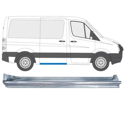 Popravni panel praga drsnih vrat za Volkswagen Crafter 2005-2017 / Desna 14374