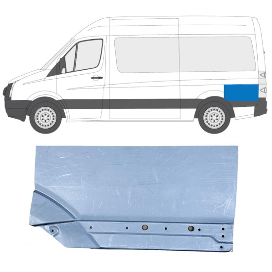 Bok delni za Volkswagen Crafter 2005-2017 / Leva 14202