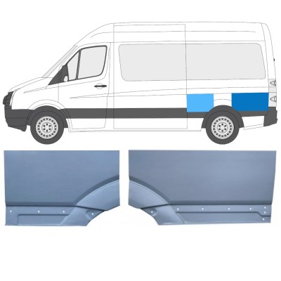 Bok delni za Volkswagen Crafter 2005-2017 / Leva / Komplet 15517