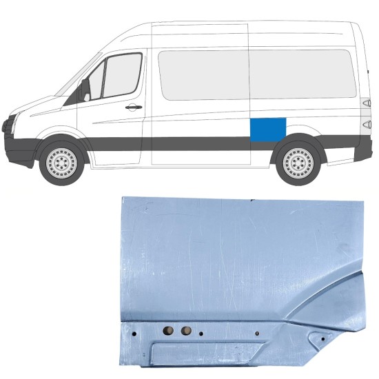 Bok delni za Volkswagen Crafter 2005-2017 / Leva 14200