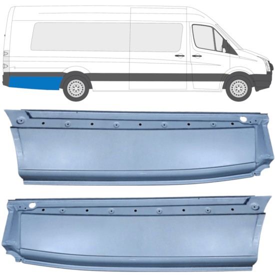 Bok delni za Volkswagen Crafter 2005-2017 / Levo+Desno / Komplet 14359