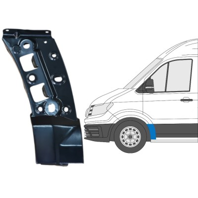 Popravni panel prednjega blatnika za Volkswagen Crafter 2017- / Leva 16087