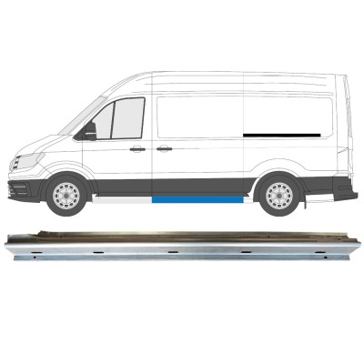 Popravni panel praga drsnih vrat za Volkswagen Crafter 2017- / Leva 15059