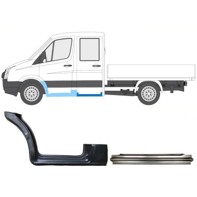 Set popravnih panelov za Volkswagen Crafter 2005-2017 / Leva / 15539