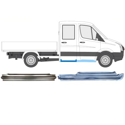 Set popravnih panelov za Volkswagen Crafter 2005-2017 / Desna / 15536