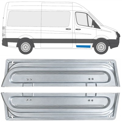 Notranji popravni panel sprednjih vrat za Volkswagen Crafter 2005-2017 / Levo+Desno / Komplet 17058