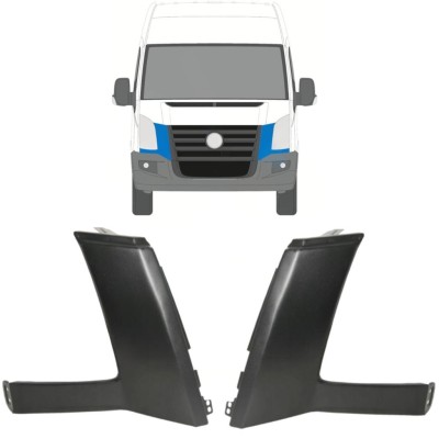 Obloga pod žarometom za Volkswagen Crafter 2005-2011 / Levo+Desno / Komplet 16856