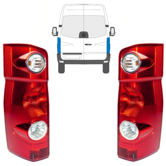 Zadnja luč za Volkswagen Crafter 2005-2017 / Levo+Desno / Komplet 15574