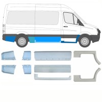 Set popravnih panelov za Volkswagen Crafter 2005-2017 / Levo+Desno / 15541