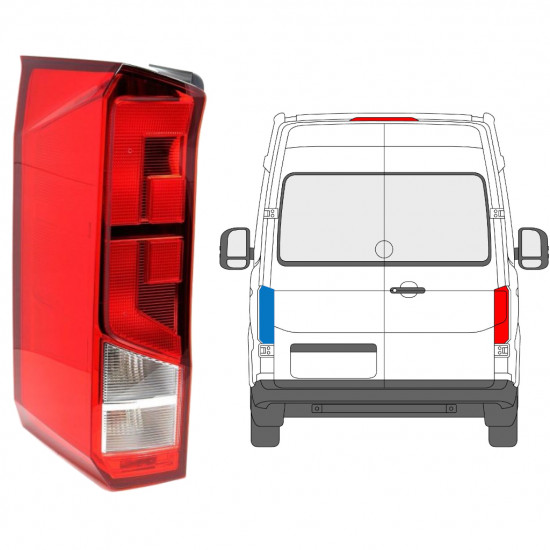 Zadnja luč za Volkswagen Crafter 2017- / Leva 12921
