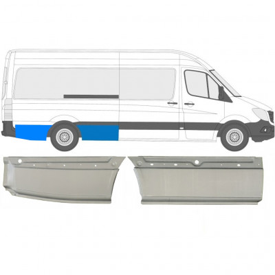 Bok delni za Mercedes Sprinter 2006- / LWB / Desna / Komplet 10515