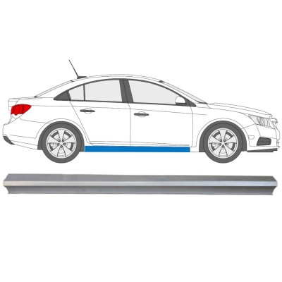 Popravni panel spodnjega praga za Chevrolet Cruze 2009-2014 / Desna 15101