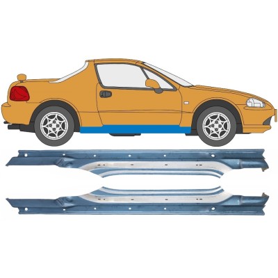 Prag za Honda Civic Del Sol 1992-1998 / Levo+Desno / Komplet 10537