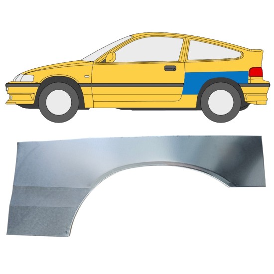 Bok delni za Honda CRX 1987-1992 / Leva 16338