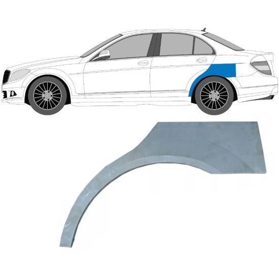 Bok delni za Mercedes C-Class W204 2007-2014 / Leva 5356