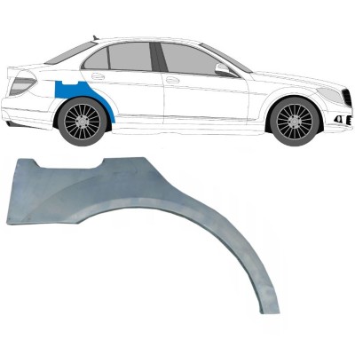 Bok delni za Mercedes C-Class W204 2007-2014 / Desna 5357