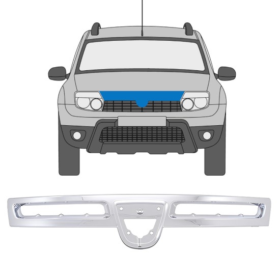 Obloga mreže za Dacia Duster 2010-2012 16217