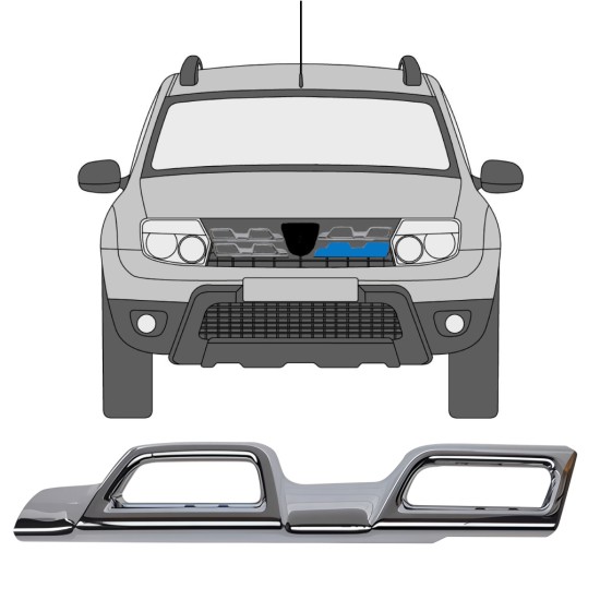 Obloga mreže za Dacia Duster 2013-2017 / Leva 16222