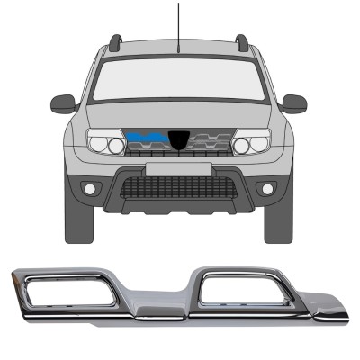 Obloga mreže za Dacia Duster 2013-2017 / Desna 16219