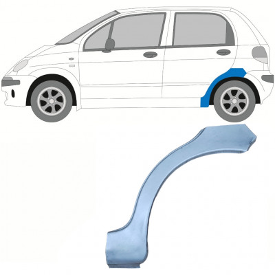 Bok delni za Daewoo Matiz 1998-2008 / Leva 8330