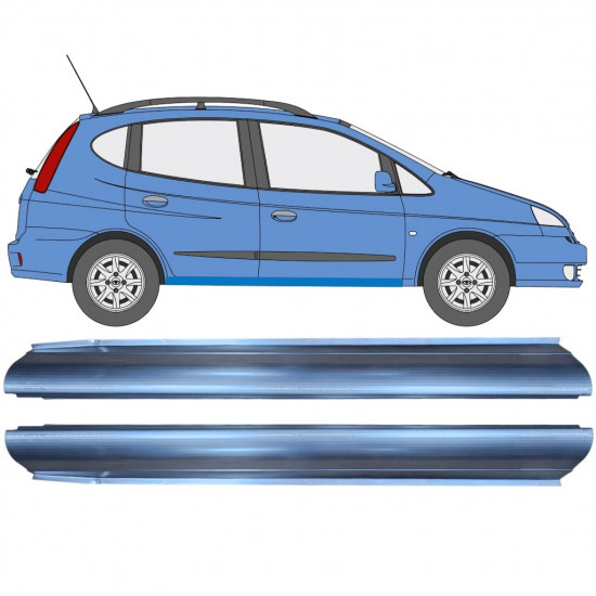 Prag za Daewoo Tacuma 2000-2004 / Levo+Desno / Komplet 9977