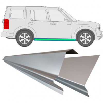 Popravni panel notranjega in zunanjega praga za Land Rover Discovery 2004-2009 / Komplet 10938