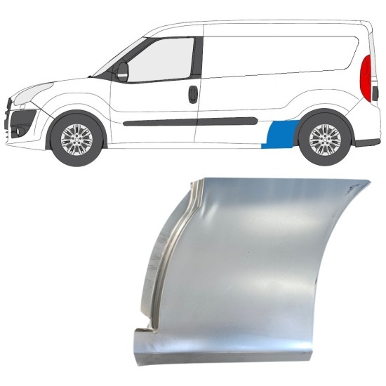Bok delni za Fiat Doblo 2010-2022 / Leva 14991