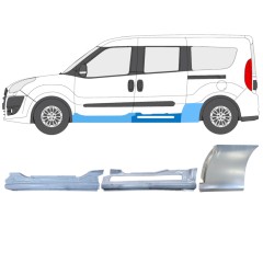 Set popravnih panelov za Fiat Doblo 2010-2022 / Leva / 15001