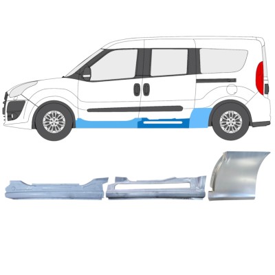 Set popravnih panelov za Fiat Doblo 2010-2022 / Leva / 15001