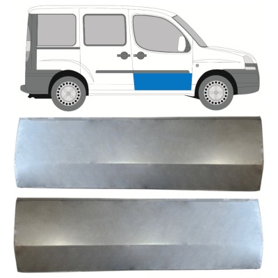 Popravni panel sprednjih vrat za Fiat Doblo 2001-2010 / Levo+Desno / Komplet 14620