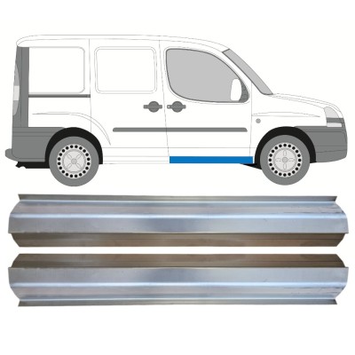 Popravni panel praga sprednjih vrat za Fiat Doblo 2001-2010 / Levo+Desno / Komplet 14622