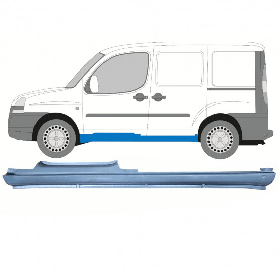 Prag za Fiat Doblo 2001-2010 / Leva 11464