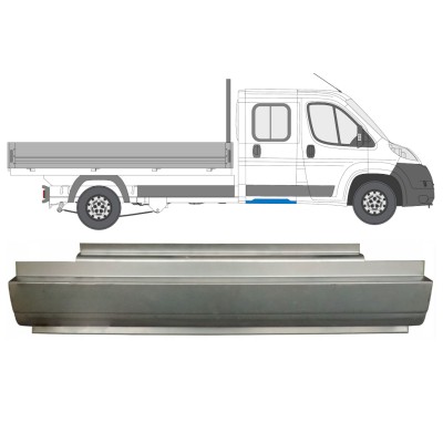 Popravni panel zadnjega praga za Fiat Ducato 2006-2014 / Levo = Desno (simetrično) 14564