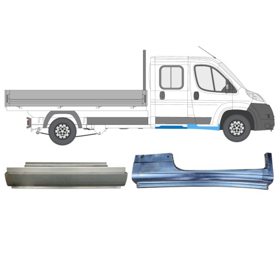 Set popravnih panelov za Fiat Ducato 2006-2014 / Desna / 14794 Set popravnih panelov za Fiat Ducato 2006-2014 / Desna / 14794