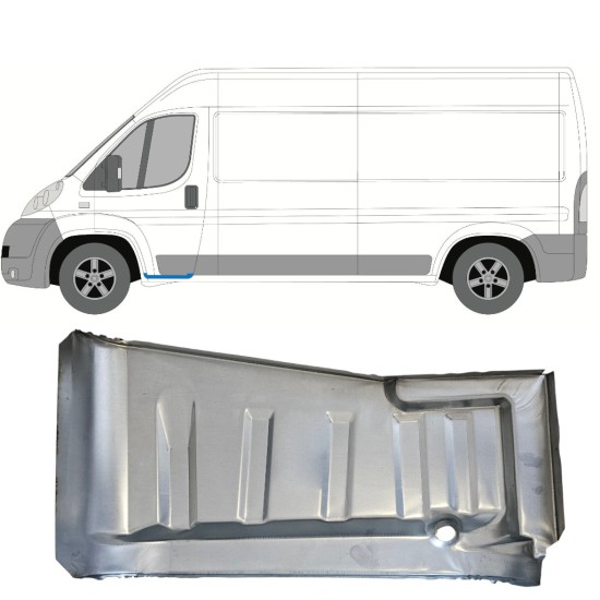 Vstopna stopnica popravni del za Fiat Ducato 2006-2014 / Leva 15053 Vstopna stopnica popravni del za Fiat Ducato 2006-2014 / Leva 15053