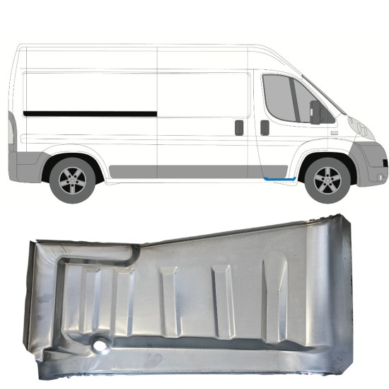Vstopna stopnica popravni del za Fiat Ducato 2006-2014 / Desna 15052 Vstopna stopnica popravni del za Fiat Ducato 2006-2014 / Desna 15052