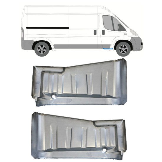 Vstopna stopnica popravni del za Fiat Ducato 2006-2014 / Levo+Desno / Komplet 15061 Vstopna stopnica popravni del za Fiat Ducato 2006-2014 / Levo+Desno / Komplet 15061