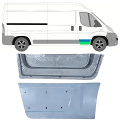 Notranji in zunanji popravni panel sprednjih vrat za Fiat Ducato 2006-2025 / Desna / Komplet 12004