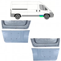 Notranji in zunanji popravni panel sprednjih vrat za Fiat Ducato 2006- / Komplet 12006