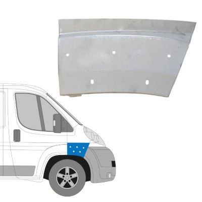Popravni panel prednjega blatnika za Fiat Ducato 2006-2014 / Desna 14704