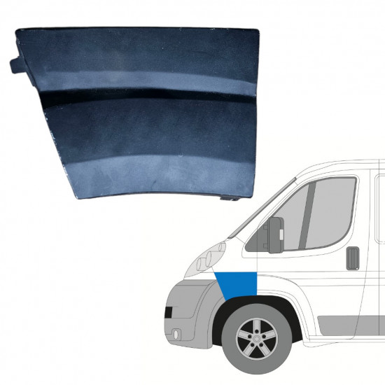 Popravni panel prednjega blatnika za Fiat Ducato 2006-2014 / Leva 12885
