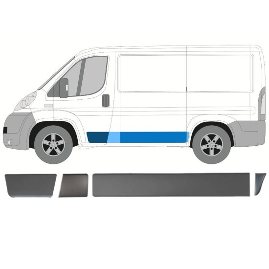 Set stranskih oblog za Fiat Ducato 2006-2014 / Leva / 15026