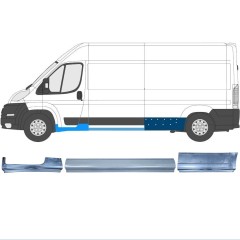 Set popravnih panelov za Citroen Jumper 2006-2025 / Leva / 14342