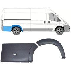 Set oblog zadnjega loka blatnika za Citroen Jumper 2006-2018 / Desna / 14435