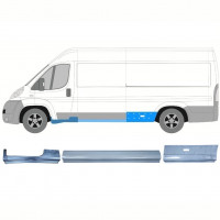 Set popravnih panelov za Fiat Ducato 2006- / LWB / Leva /  12423