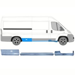 Set popravnih panelov za Fiat Ducato 2006-2025 / Desna / 12422